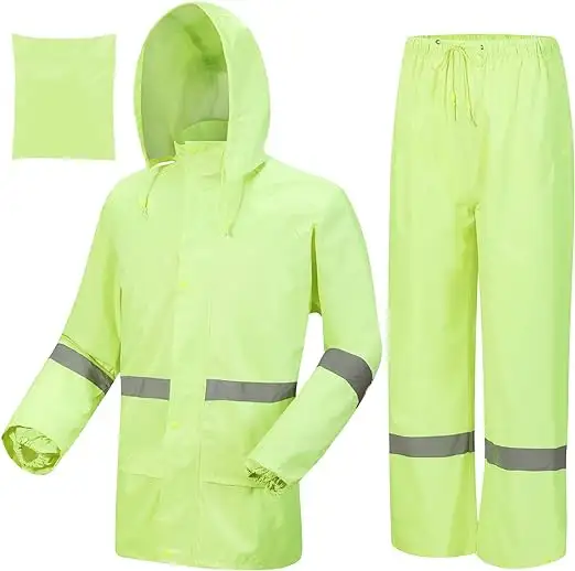AMKsedom Rain Suits for Men Women Waterproof - 61z7ktmjskl._ac_sx522_